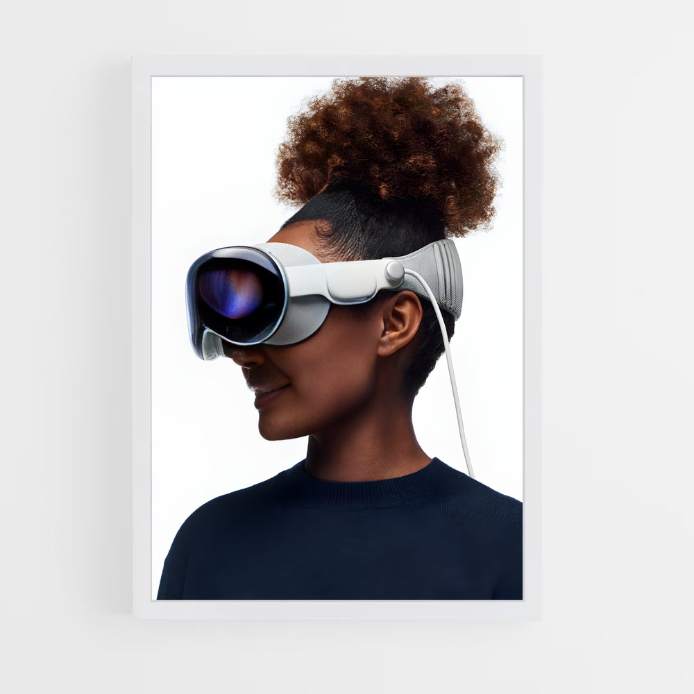 Poster Apple vision – affiche Consoles (vue 3)